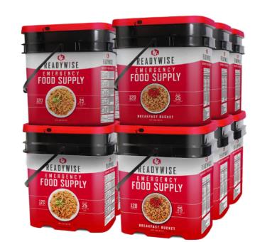 ReadyWise - 6 Month Emergency Food Kit (12 buckets)