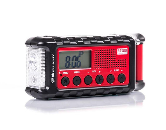 Midland ER300 Emergency Radio, Torch and Power Bank