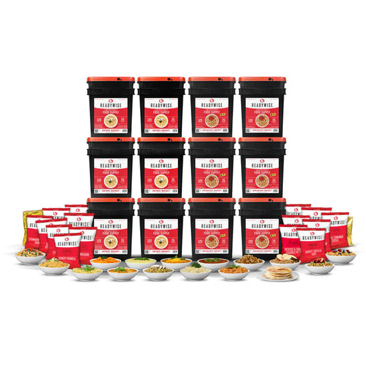 ReadyWise - 6 Month Emergency Food Kit (12 buckets)